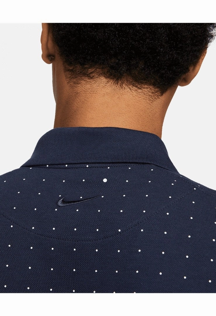 women's tennis outfit, women's layered outfit, transitional clothing Nike The Space Dot Polo Golf Shirt CU9359