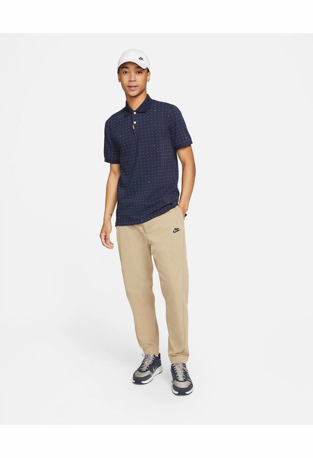 eco-friendly fashion, women's softshell coat, kids comfy wear Nike The Space Dot Polo Golf Shirt CU9359