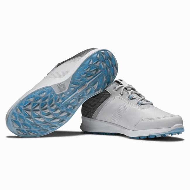 FootJoy Ladies Stratos Golf Shoes 90119 Versatile Trainers, Sport Lifestyle Shoes, Stylish Sneakers On White