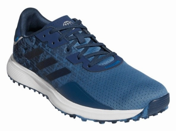 adidas S2G SL Golf Shoes GV9794 Shock-Absorbing Shoes, Breathable Mesh Shoes, Air-Cushioned Shoes