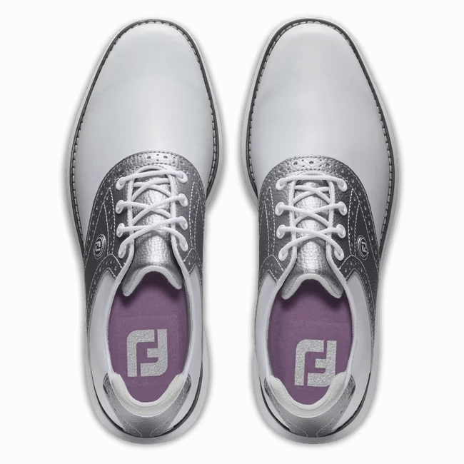 FootJoy 23 Women's Traditions Spikeless Golf Shoes Ladies' Spikeless Golf Sneakers