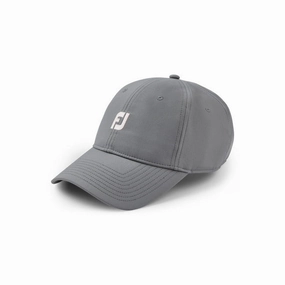 Footjoy Adjustable Fashion Cap - Gravel/Light Pink FootJoy men's golfwear and polos