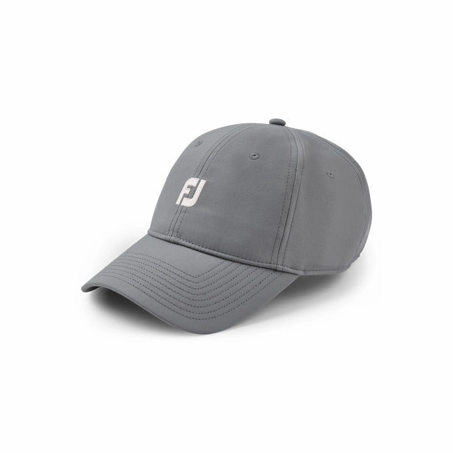 Footjoy Adjustable Fashion Cap - Gravel/Light Pink FootJoy men's golfwear and polos