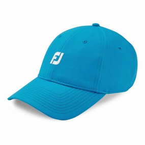 FootJoy Adjustable Fashion Cap - Ocean/White FootJoy men's golfwear and polos