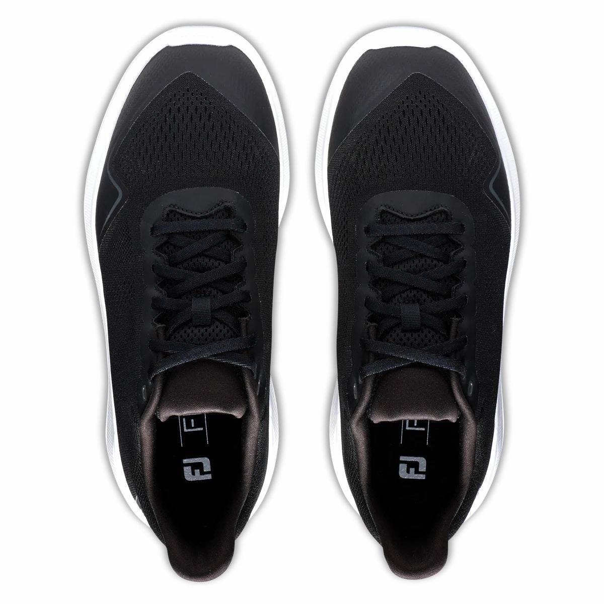 FootJoy Flex Golf Shoes Black/White/Red 56141 (Previous Season Style) Men's Shoes from Other Brands