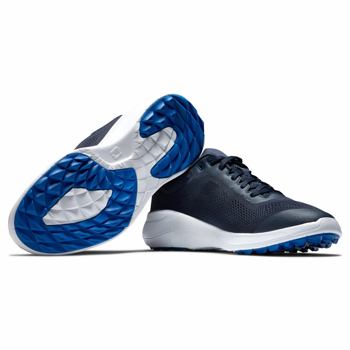 FootJoy Flex Golf Shoes Navy/White/Blue 56140 (Previous Season Style) Men's Shoes from Other Brands