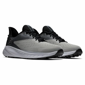 FootJoy Flex XP Golf Shoes Grey/White/Black 56281 (Previous-Season Style) Men's shoes from other brands