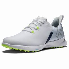 FootJoy Fuel Men's Golf Shoes 55453 - White/Navy/Green (Previous Season Style) Men's shoes from other brands