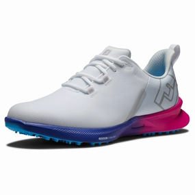 FootJoy Fuel Men's Golf Shoes 55455 - White/Pink/Blue (Previous Season Style) Men's shoes from other brands