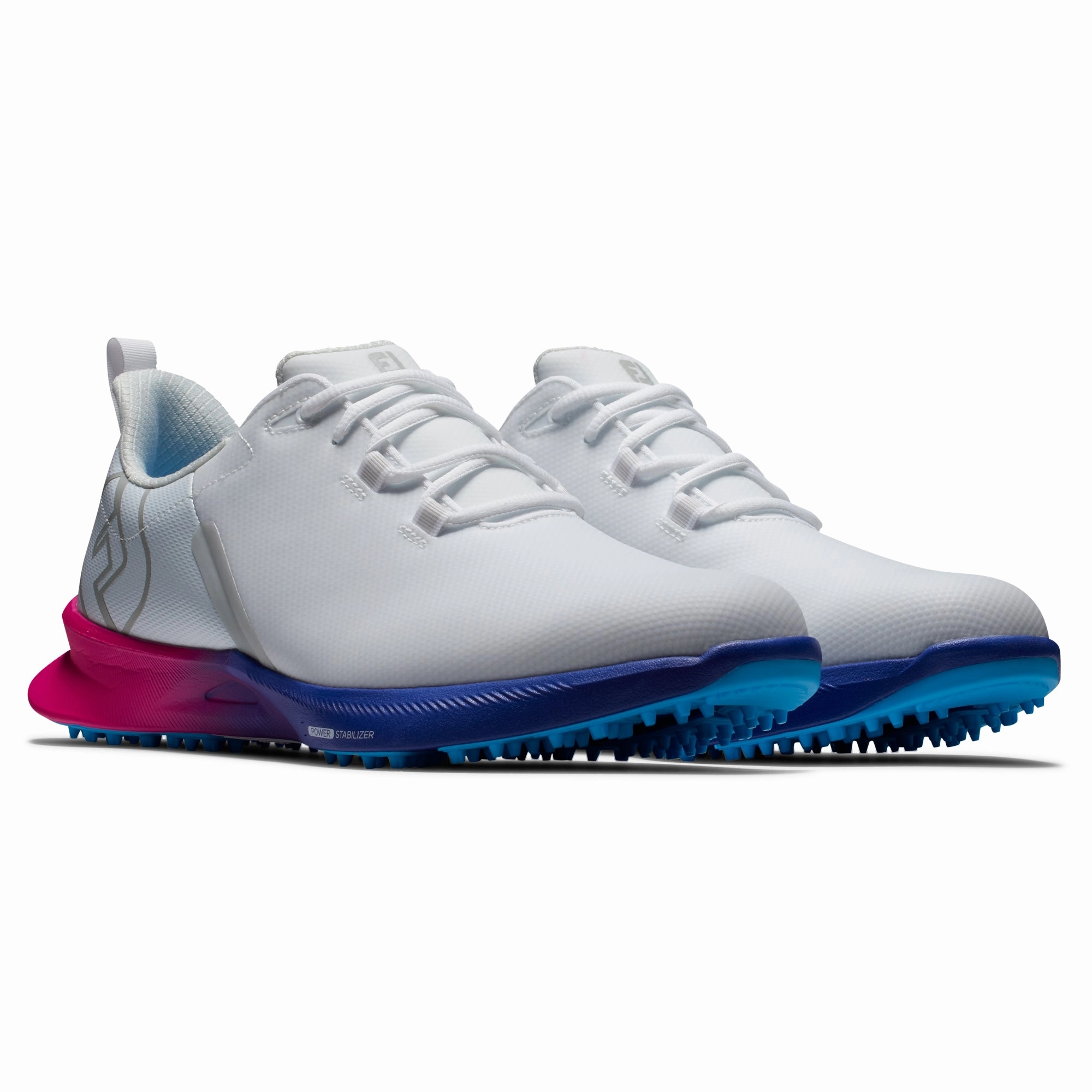 FootJoy Fuel Men's Golf Shoes 55455 - White/Pink/Blue (Previous Season Style) Men's Shoes from Other Brands