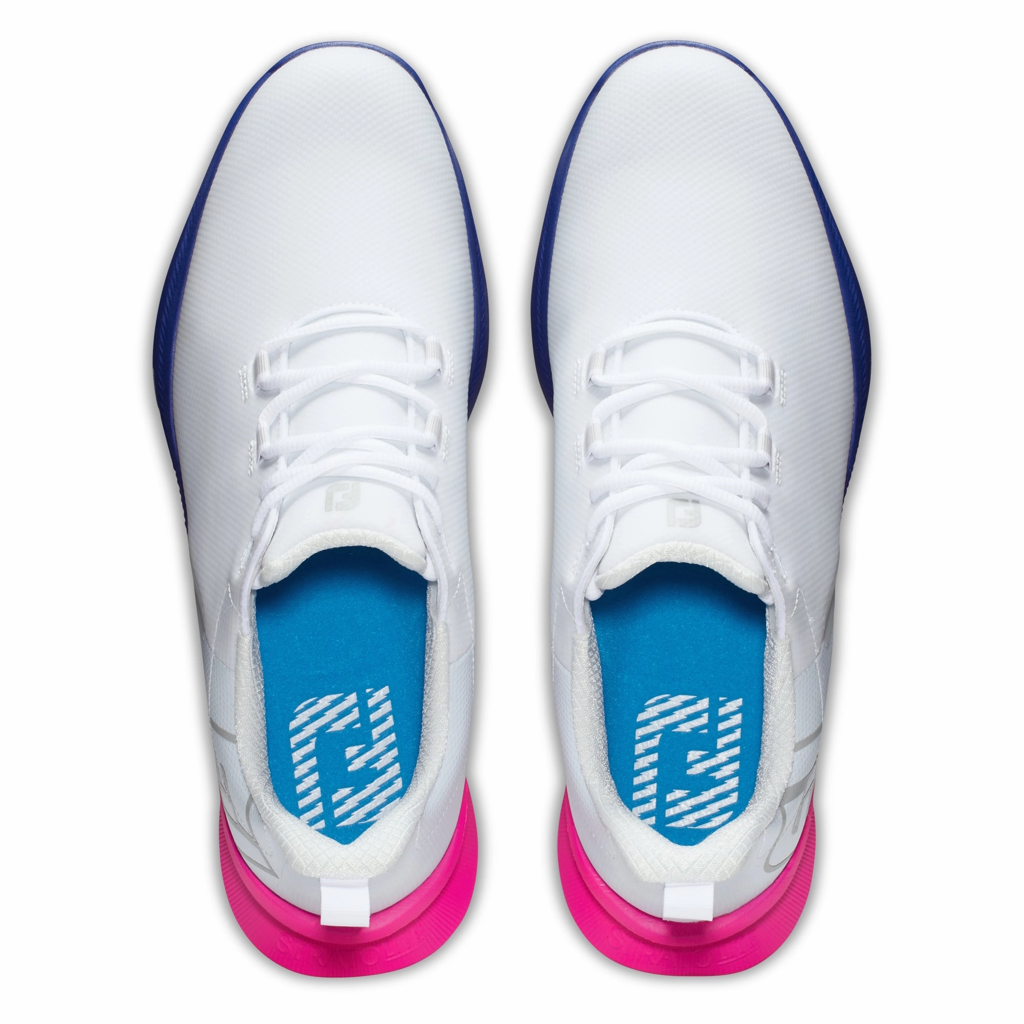 FootJoy Fuel Men's Golf Shoes 55455 - White/Pink/Blue (Previous Season Style) Men's Shoes from Other Brands
