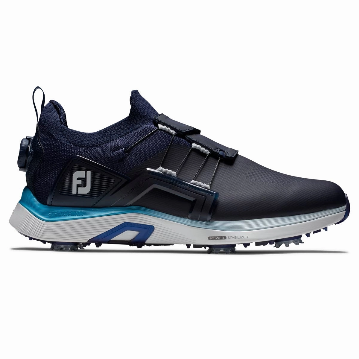 FootJoy HyperFlex Boa Golf Shoes 55456 Navy (Previous Season Style) Men's Shoes from Other Brands