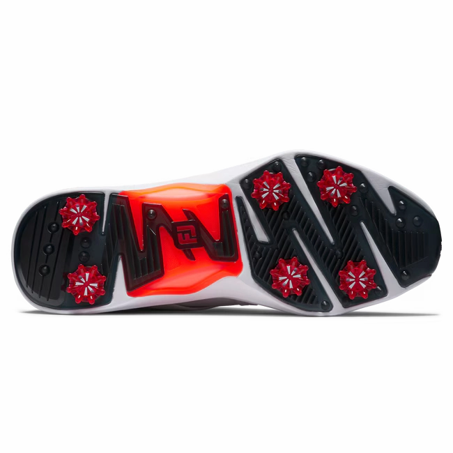 FootJoy Hyperflex Golf Shoe - White/Black/Red FootJoy Men's Golf Shoes
