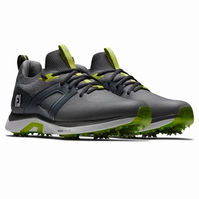 FootJoy HyperFlex Golf Shoes 51044 Grey/Charcoal/Lime (Previous Season Style) Men's shoes from other brands
