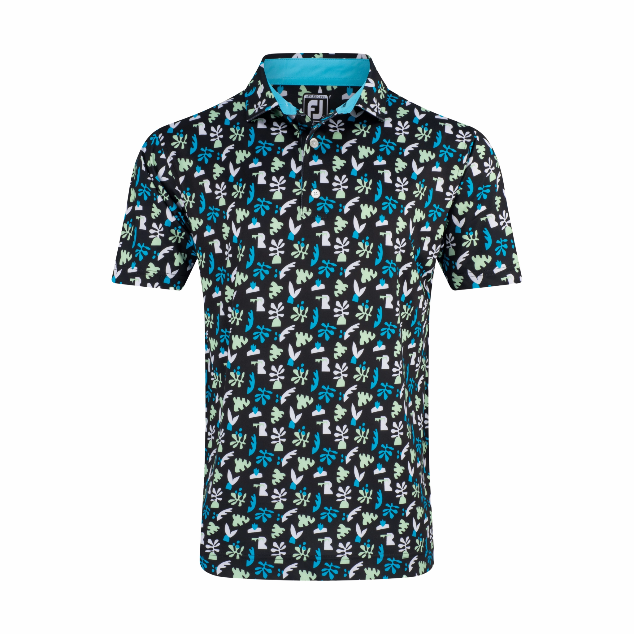 FootJoy Jungle Leaves Lisle Polo FootJoy Men's Clothing