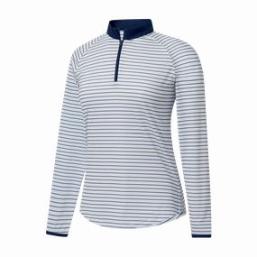 FootJoy Ladies 1/4 Zip Sun Protection Shirt FootJoy women's golf clothing