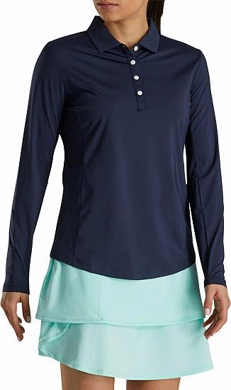 FootJoy Long Sleeve Solid Jersey Shirt FootJoy Women's Apparel