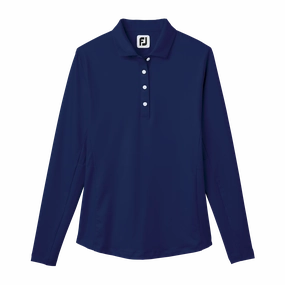 FootJoy Long Sleeve Solid Jersey Shirt FootJoy women's golf clothing