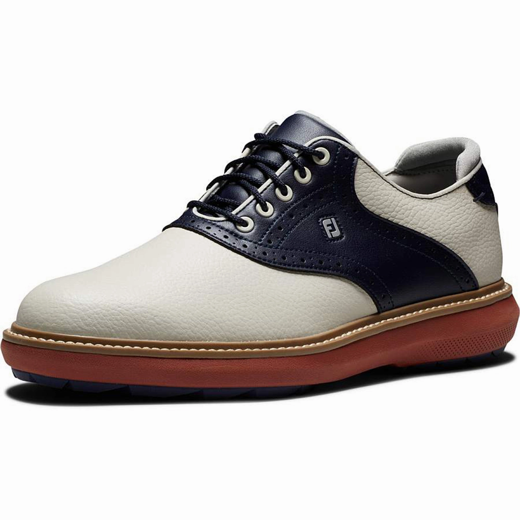 FootJoy Men`s 23 Traditions Spikeless Golf Shoes FootJoy Men's Clothing