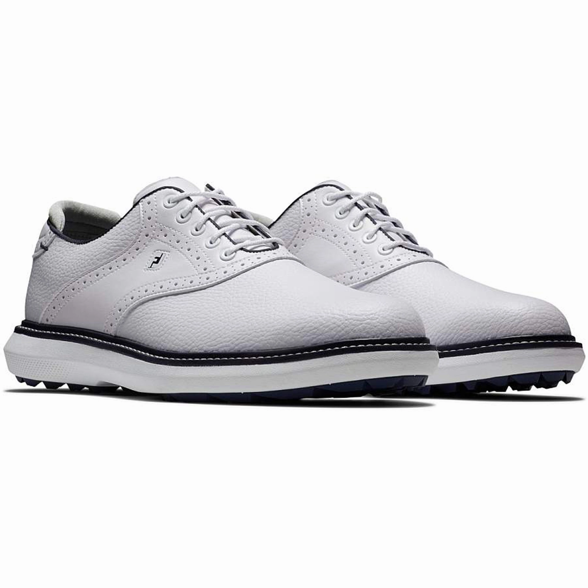 FootJoy Men`s 23 Traditions Spikeless Golf Shoes FootJoy Men's Clothing