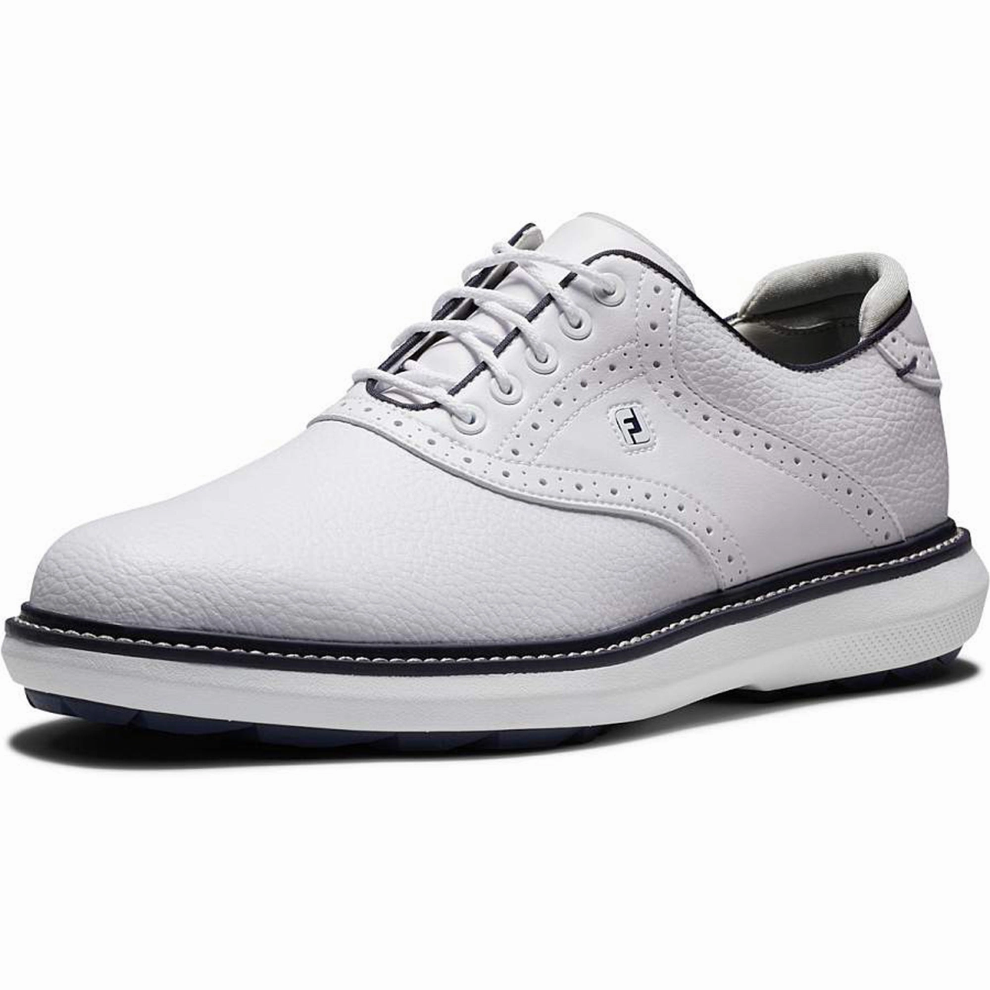 FootJoy Men`s 23 Traditions Spikeless Golf Shoes FootJoy Men's Clothing