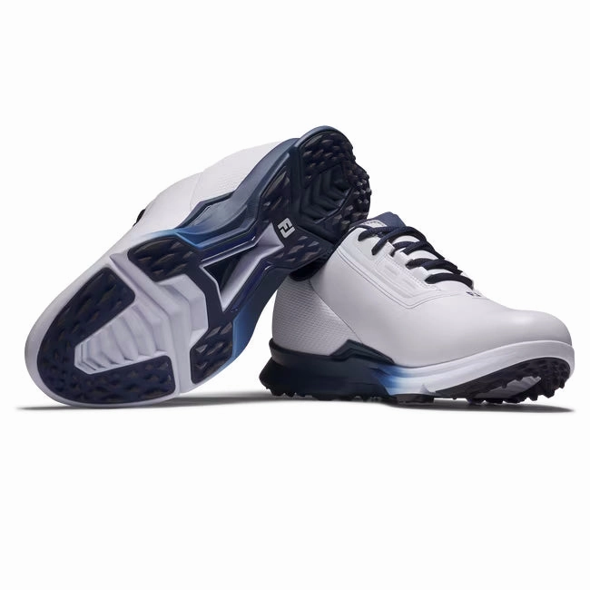 FootJoy Men's FJ Fuel Golf Shoe - 55422 White/Navy Men's Shoes from Other Brands
