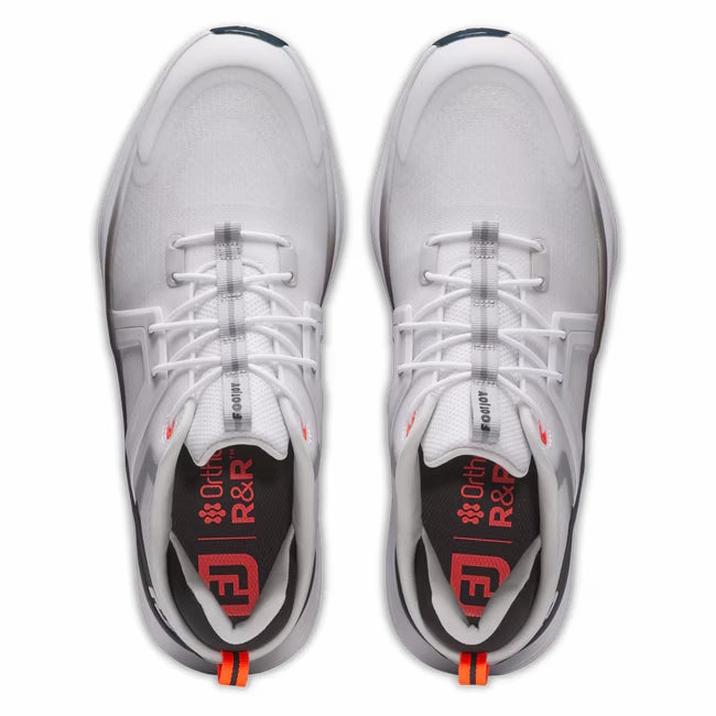 FootJoy Men's HyperFlex Golf Shoes - 55469 White/Grey Men's Shoes from Other Brands