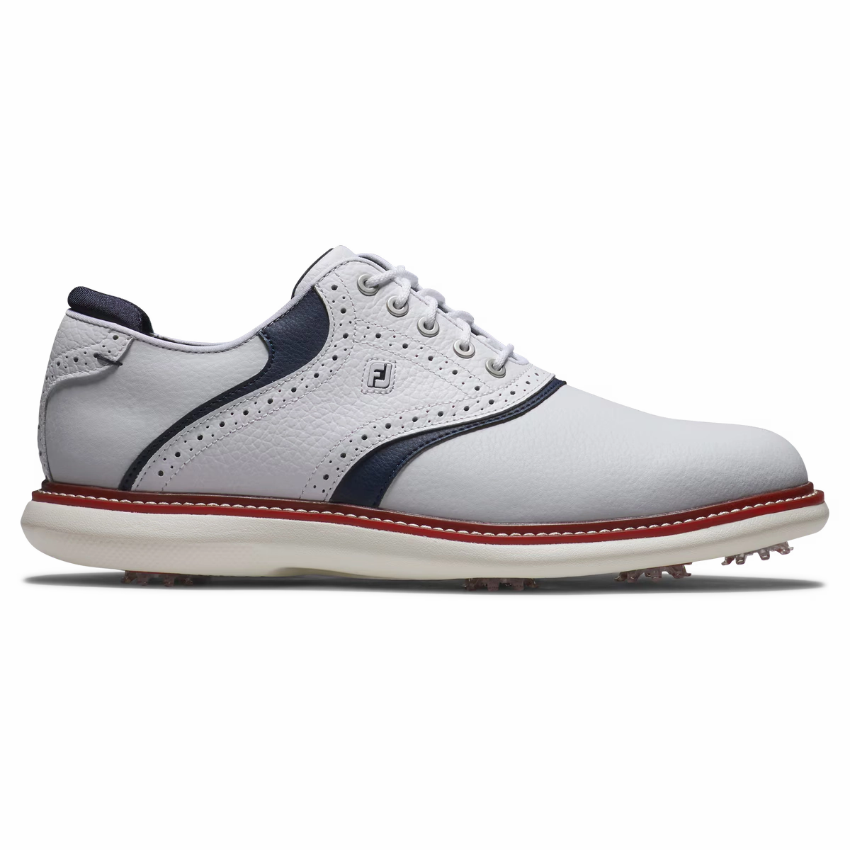 FootJoy Men`s Limited Edition Coastal Traditions Golf Shoes - White/Navy/Red FootJoy men's golfwear and polos