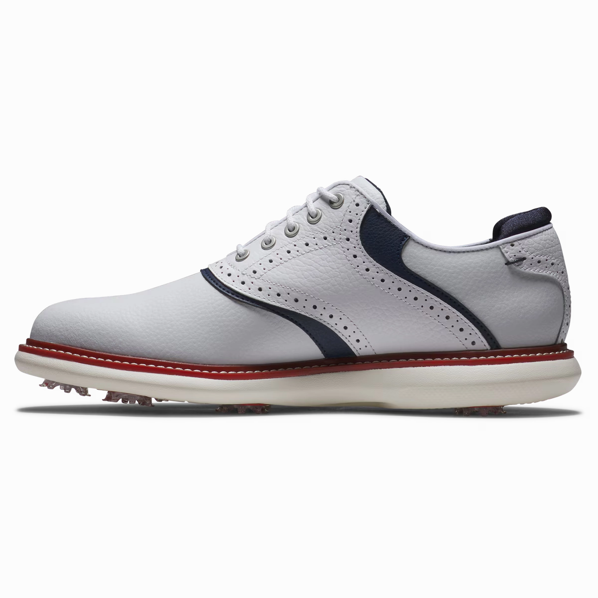 FootJoy Men`s Limited Edition Coastal Traditions Golf Shoes - White/Navy/Red FootJoy Men's Clothing