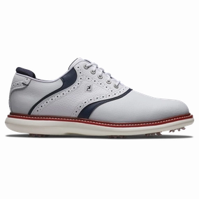 FootJoy Men`s Limited Edition Coastal Traditions Golf Shoes - White/Navy/Red FootJoy men's golf shoes collection