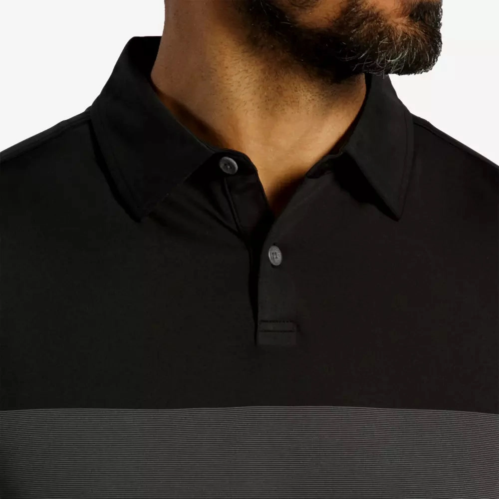 FootJoy Men's Lisle Tonal Block Polo FootJoy Men's Clothing