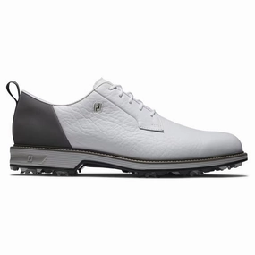 Footjoy Men`s Premiere Series Golf Shoes - Field LX - White/Grey FootJoy men's golfwear and polos