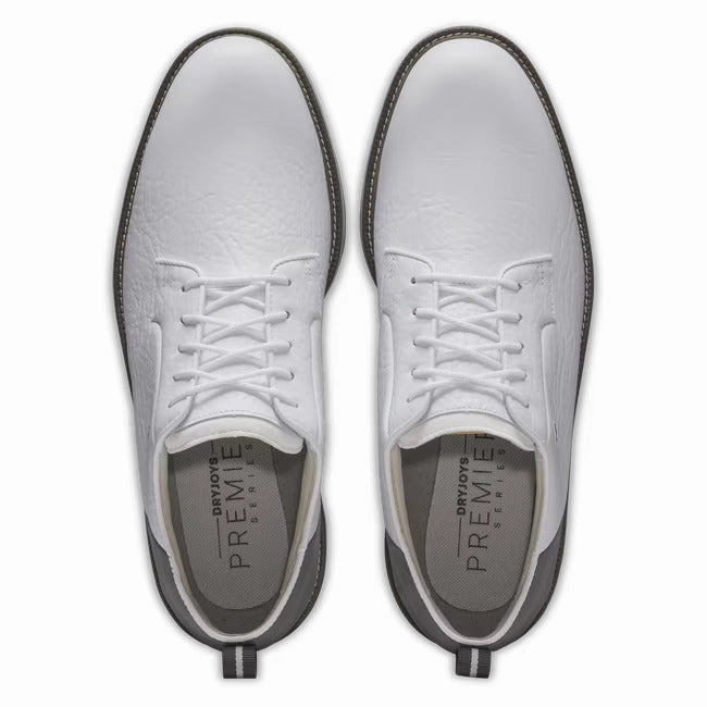 Footjoy Men`s Premiere Series Golf Shoes - Field LX - White/Grey FootJoy Men's Clothing