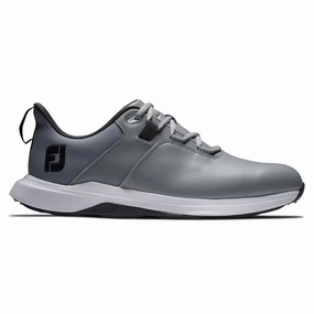 FootJoy Men's ProLite Spikeless Laced Golf Shoes - Grey Men's shoes from other brands