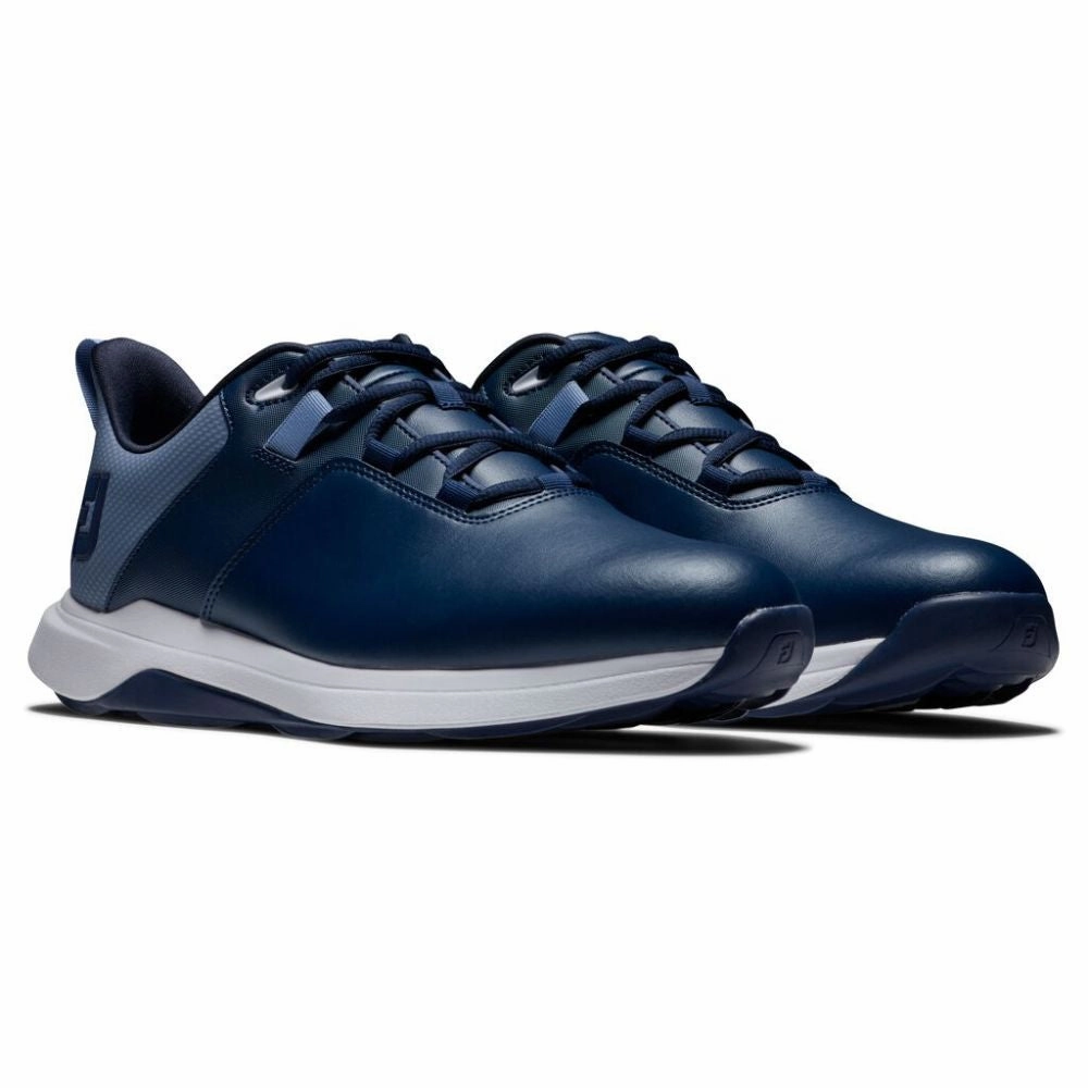 FootJoy Men's ProLite Spikeless Laced Golf Shoes - Navy/Blue/White Men's Shoes from Other Brands