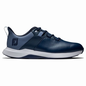 FootJoy Men's ProLite Spikeless Laced Golf Shoes - Navy/Blue/White Men's shoes from other brands