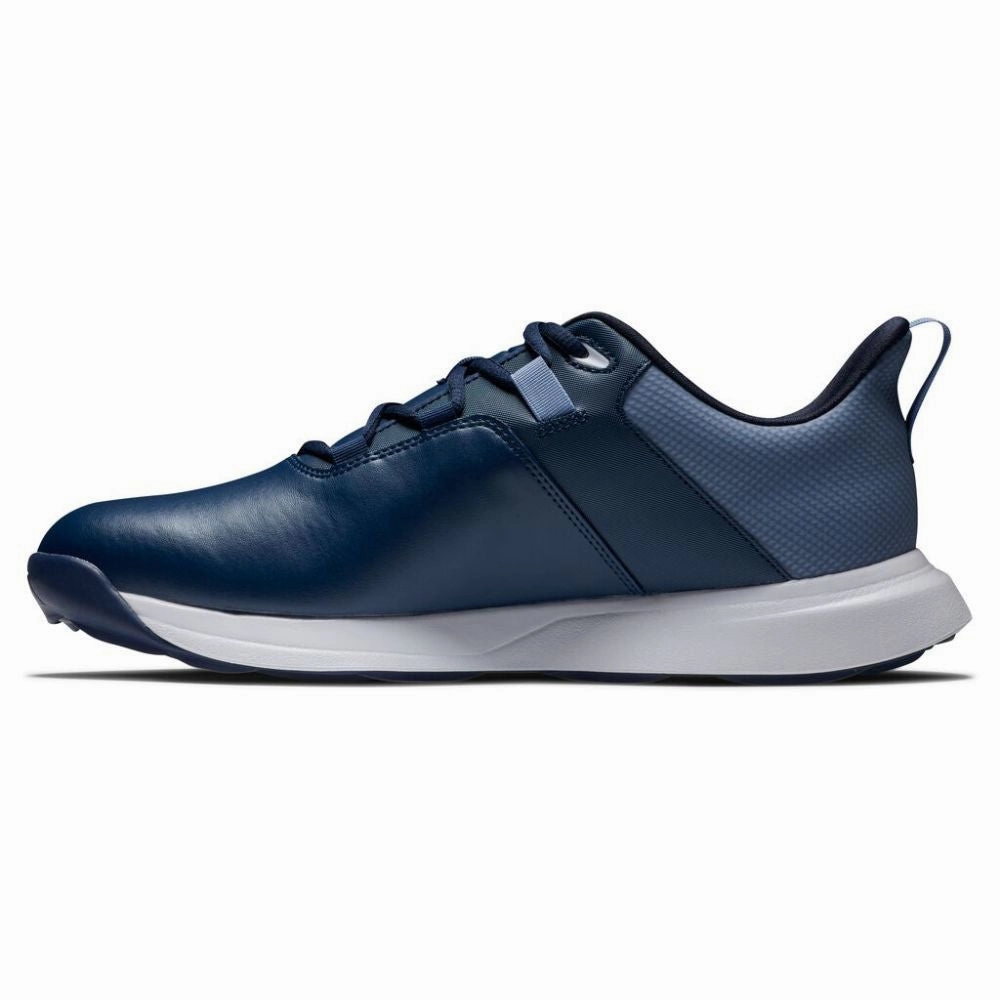 FootJoy Men's ProLite Spikeless Laced Golf Shoes - Navy/Blue/White Men's Shoes from Other Brands