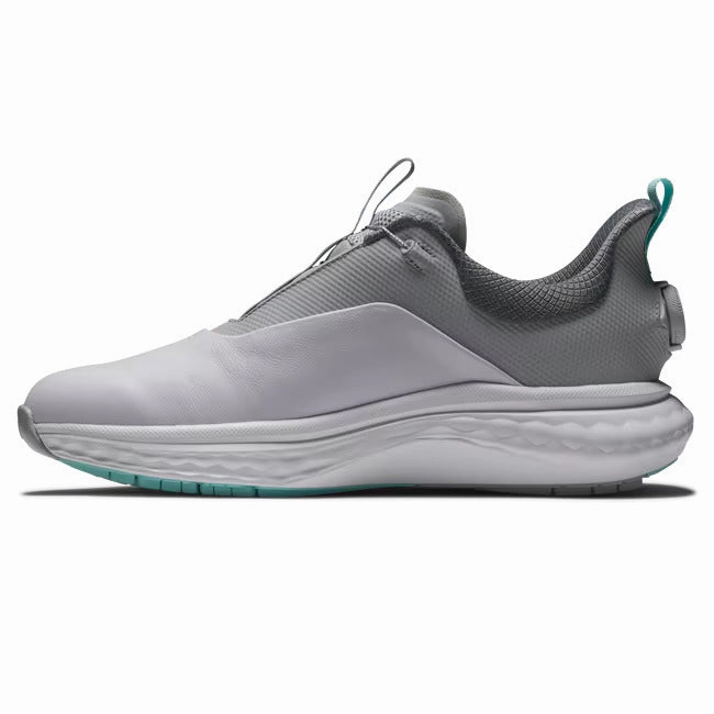 FootJoy Men's Quantum BOA Golf Shoes - Grey/White FootJoy Men's Clothing