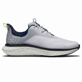 FootJoy Men's Quantum Golf Shoes - 56994 White/Grey/Blue Men's shoes from other brands