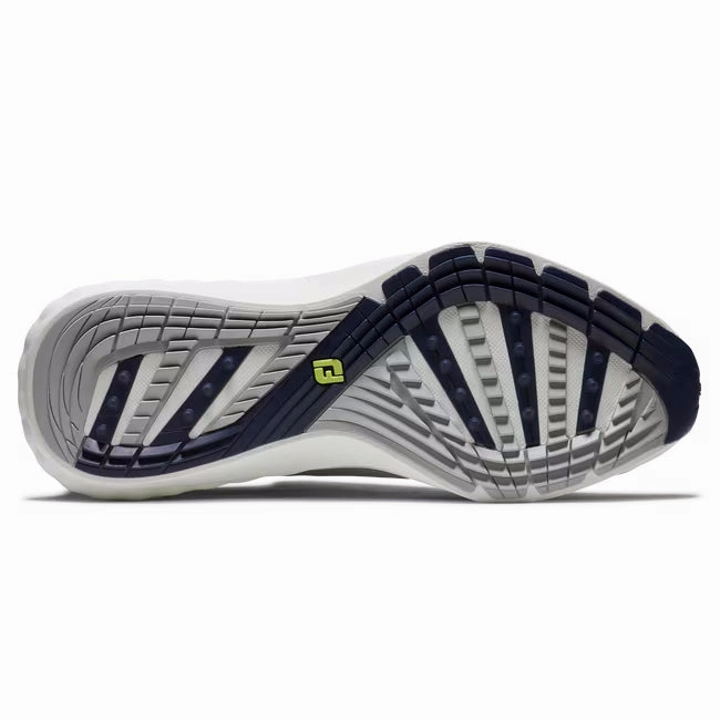 FootJoy Men's Quantum Golf Shoes - 56994 White/Grey/Blue Men's Shoes from Other Brands