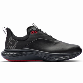 Footjoy Men's Quantum Golf Shoes - Black FootJoy men's golf shoes collection