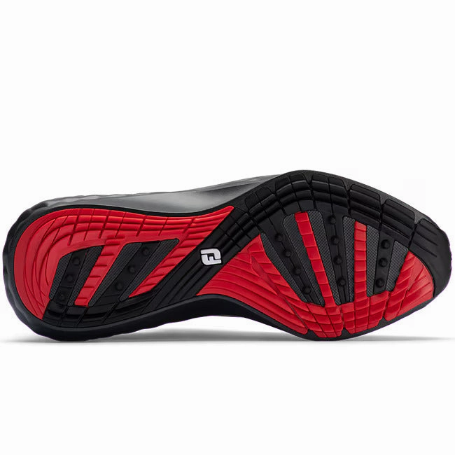 Footjoy Men's Quantum Golf Shoes - Black Lightweight Men's Spikeless Golf Shoes