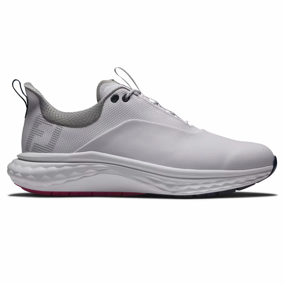 FootJoy Men's Quantum Golf Shoes - White/Blue/Pink FootJoy men's golfwear and polos