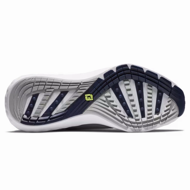 FootJoy Men's Quantum Spikeless Golf Shoe - 56991 Grey/White/Blue Men's Shoes from Other Brands