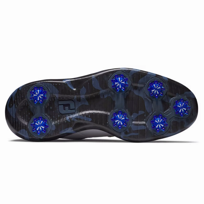FootJoy Men's Traditions Golf Shoe - 57956 White/Navy Camo Men's Shoes from Other Brands
