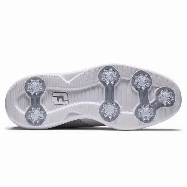 FootJoy Men's Traditions Golf Shoe - 57957 White/Grey/Tan Men's Shoes from Other Brands