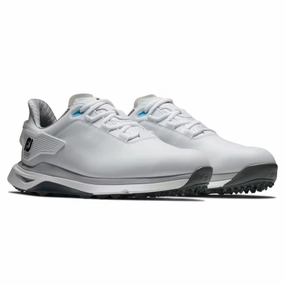 FootJoy Mens Pro/SLX Spikeless Laced Shoes - White/White/Gray Men's shoes from other brands