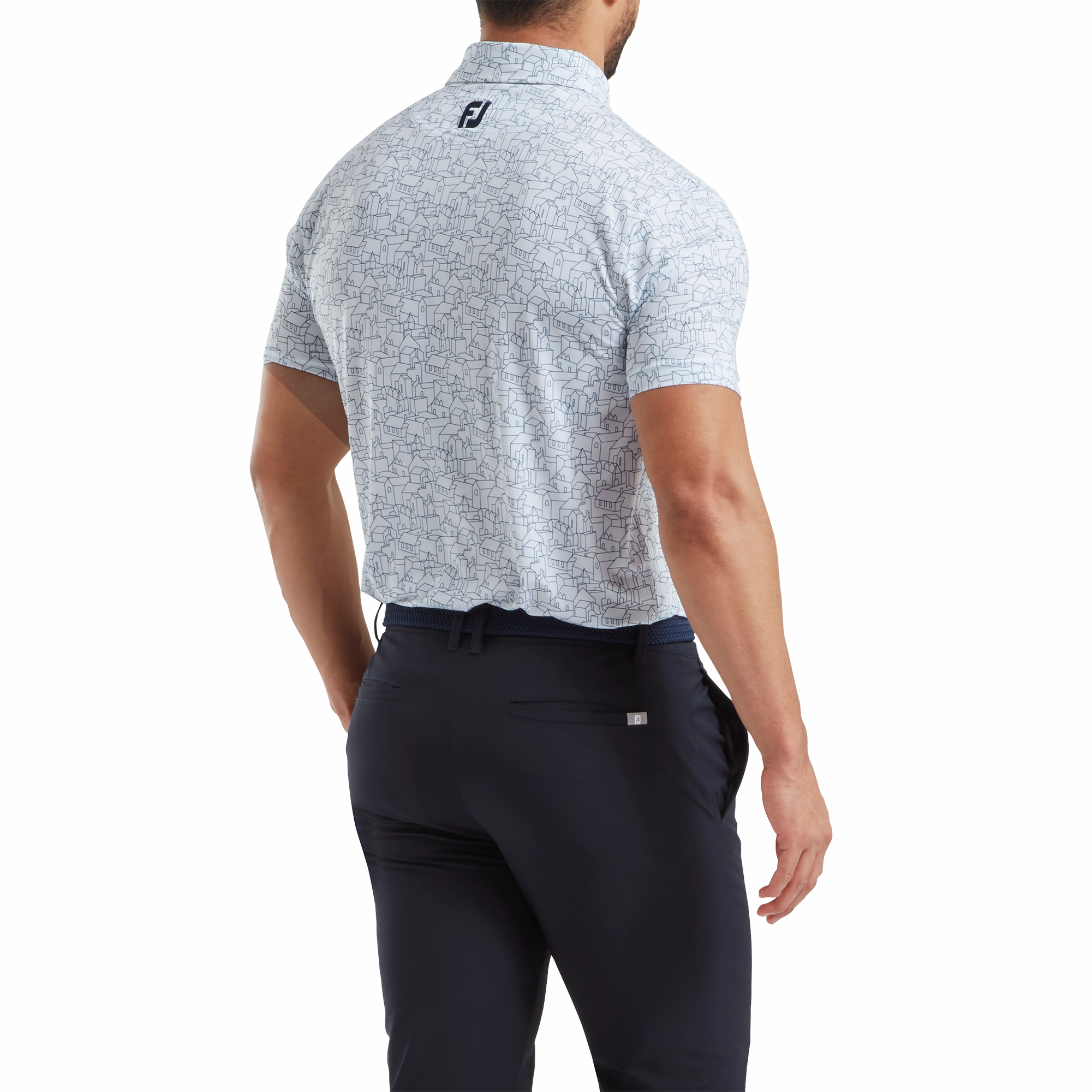 FootJoy Mens Scottish Town Polo FootJoy Men's Clothing