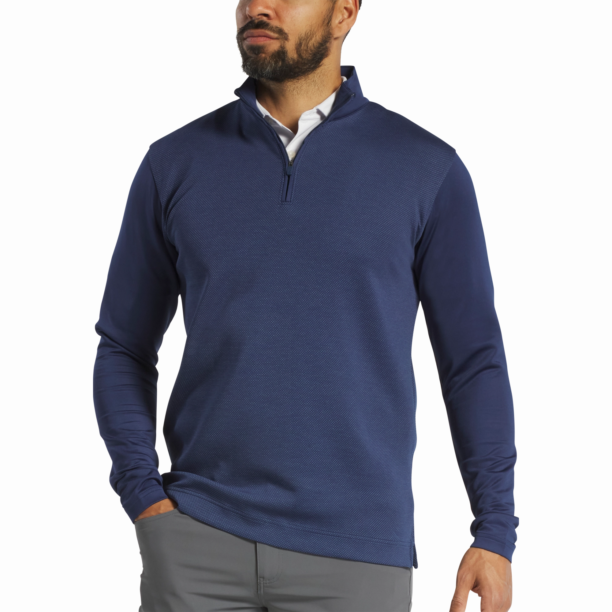 FootJoy Mens Tonal Block Midlayer FootJoy Men's Clothing