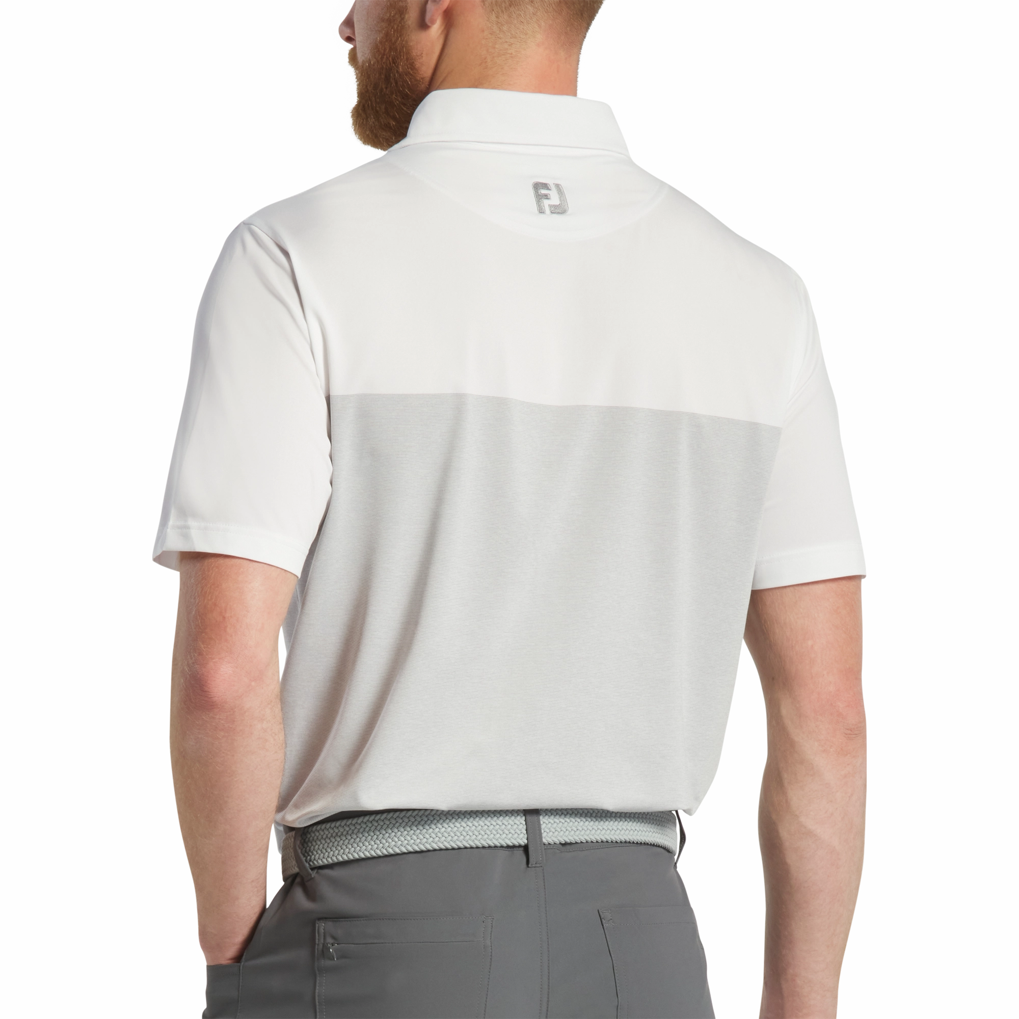 FootJoy Mens Tonal Block Polo FootJoy Men's Clothing